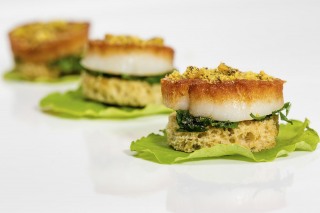 Caterer's finger food selection
