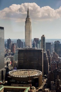 Empire State Building rising from NYC skyline