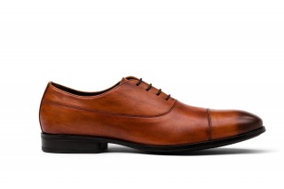Side view of G. Brown shoe at product shoot