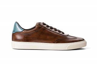 Side view of G. Brown shoe at product shoot