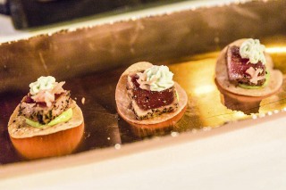 Catered finger food for Gala banquet
