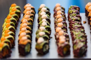 Catered sushi platter